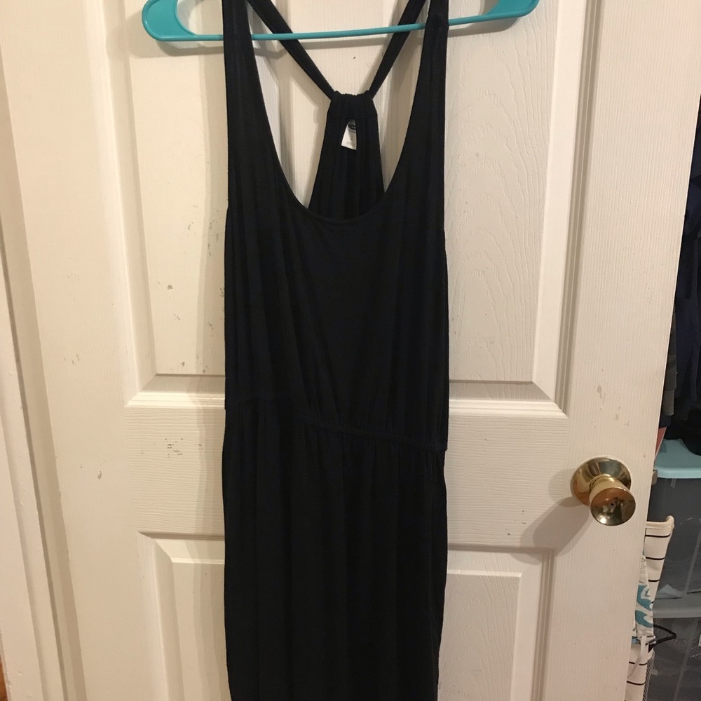 Old navy black cotton summer dress